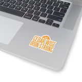 Cedar Wise and Iron Strong - Kiss-Cut Stickers