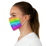 Watercolor Pride Fabric Face Mask