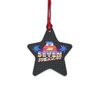 Seven Dimensions - 2021 Wooden Christmas Ornament 01