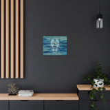 Siren Salon - Waves - Canvas Gallery Wraps