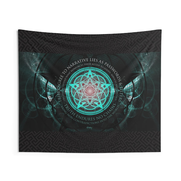 Bobby The Alchemist - Human Passcodes - Indoor Wall Tapestries