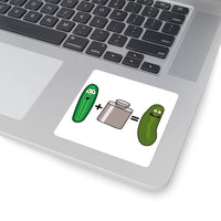 The Pickling of Rick Square Stickers