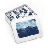 Prussian Bleu - Cyanotype Boots Sign - Jigsaw Puzzle (252, 500, 1000-Piece)
