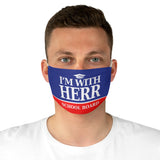 I'm With Herr - Fabric Face Mask