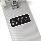 GNHS Dance Kiss Cut Sticker