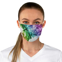 Colorful Smoke Fabric Face Mask