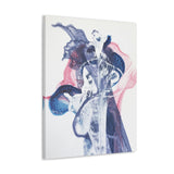 Hanna Rae, Prussian Bleu - Floral - Canvas Gallery Wraps