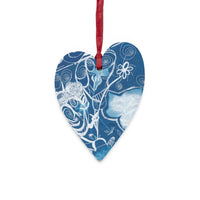 Hanna Rae, Prussian Bleu - Ornaments - 2021 Wooden Christmas Ornament 01