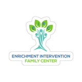 Enrichment Intervention Family Center - Kiss-Cut Stickers