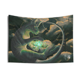 When Snails Fly - Earth Elder - Indoor Wall Tapestries