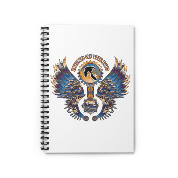 POD Friends Have Wings Spiral Notebook - Ruled Line