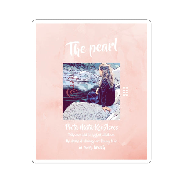 Way of Woman Deck 2021 #13 - The Pearl - Kiss-Cut Stickers