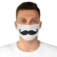 Mustache Fabric Face Mask