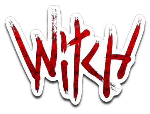 Witch - Red Text 4x3 Decal