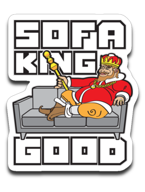 Good King Sofa Decal