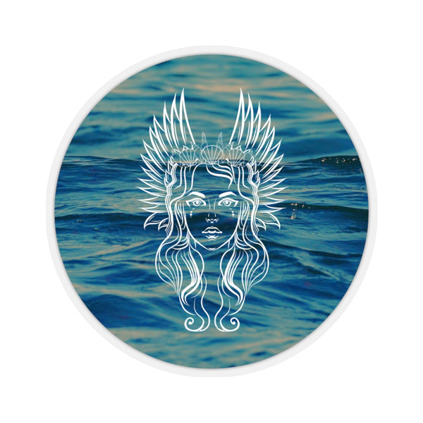 Siren Salon - Waves - Kiss-Cut Stickers