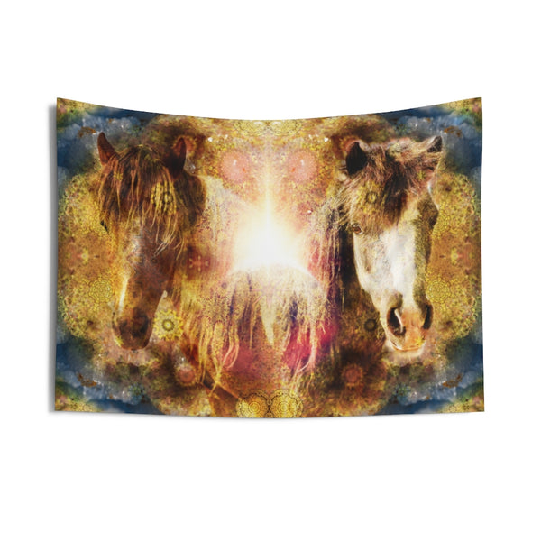 Dust Devil Ranch - Mini Horse Tribute - Indoor Wall Tapestries