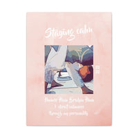 Way of Woman Deck 2021 #08 - Staying Calm - Canvas Gallery Wraps
