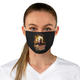To Baldly Go Fabric Face Mask