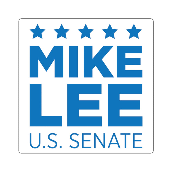 Mike Lee - Square Stickers