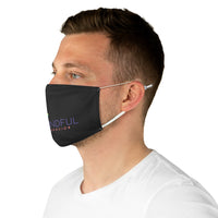 Mindful Behavior Classic Black Fabric Face Mask