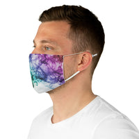 Colorful Smoke Fabric Face Mask