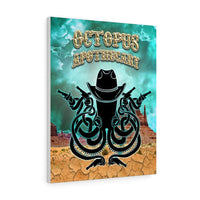 Octopus Apothecary - Western - Stretched canvas