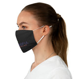 Mindful Behavior Classic Black Fabric Face Mask