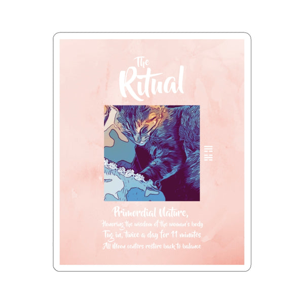 Way of Woman Deck 2021 #47 - The Ritual - Kiss-Cut Stickers