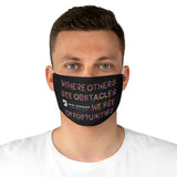 7 Dimensions Fabric Face Mask - 03