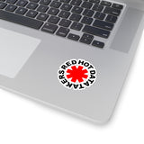 Red Hot Data Takers Kiss-Cut Stickers
