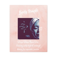 Way of Woman Deck 2021 #53 - Body Temple - Canvas Gallery Wraps