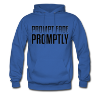 Prompt Fade Promptly Men's Hoodie - royal blue