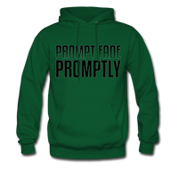 Prompt Fade Promptly Men's Hoodie - forest green