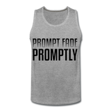 Prompt Fade Promptly Premium Tank - heather gray