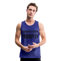 Prompt Fade Promptly Premium Tank - royal blue