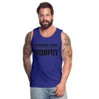 Prompt Fade Promptly Premium Tank - royal blue