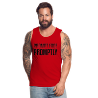 Prompt Fade Promptly Premium Tank - red