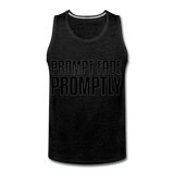 Prompt Fade Promptly Premium Tank - charcoal gray