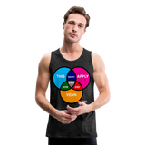 Every Now & Venn Premium Tank - charcoal gray