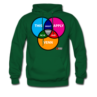 Every Now & Venn Men's Hoodie - forest green