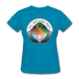 All Around Indy Alt Logo Women's T-Shirt - turquoise