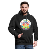 All Around Indy Contrast Hoodie - black/asphalt