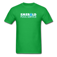 Emerald Pools - Fruit of the Loom Unisex T-Shirt - bright green
