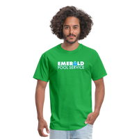 Emerald Pools - Fruit of the Loom Unisex T-Shirt - bright green