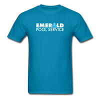 Emerald Pools - Fruit of the Loom Unisex T-Shirt - turquoise