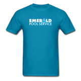 Emerald Pools - Fruit of the Loom Unisex T-Shirt - turquoise
