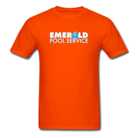 Emerald Pools - Fruit of the Loom Unisex T-Shirt - orange