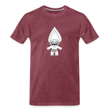 Random Internet BCBA - Unisex Premium T-Shirt - heather burgundy