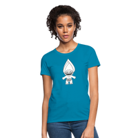 Random Internet BCBA - Women's T-Shirt - turquoise
